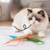 10PCS Woolen Prawn Cat Toy with Catnip Simulated Insect Interactive Play Chew Toy for Cats Entertainment Pet Supplies