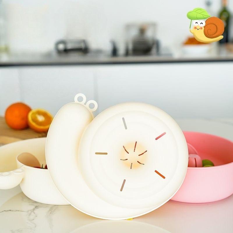 2-i-1 Snigelformad Avlopp Automatisk Rengöringskorg Fruktfat Filter Hushåll Livsmedelskvalitet Frukt Tvätt kökstillbehör