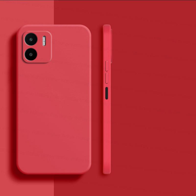 

Чохол для Xiaomi Redmi A2 Xiaomi Redmi A1 A2 Plus Розкішний ударостійкий ТПУ рідкий силіконовий чохол для телефону Xiaomi Redmi A2 Redmi A2 червоний