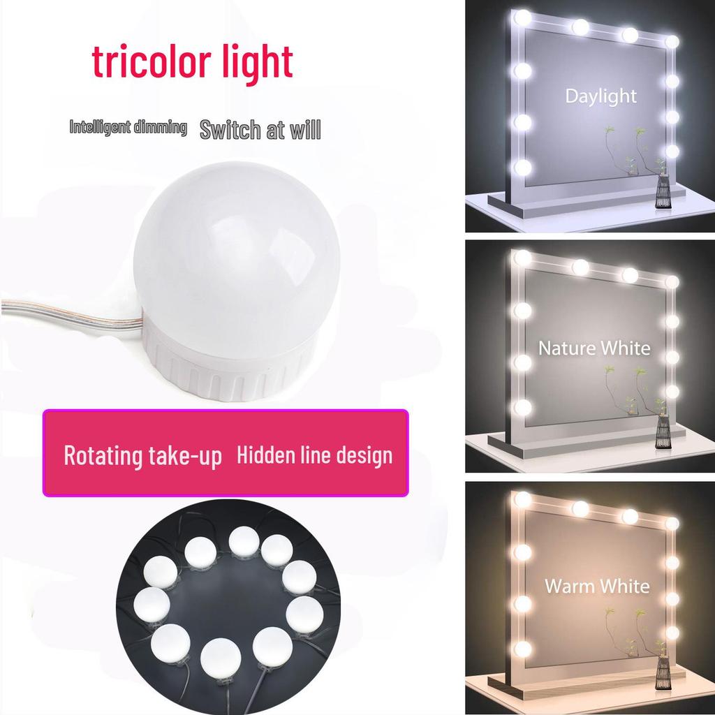 USB Dimmable Hollywood Vanity LED Mirror Bulb Light