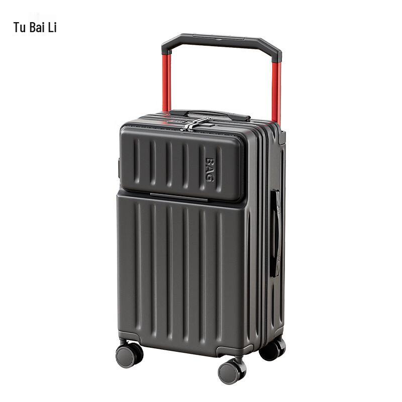 

TOBERLIR Wide Rod Hardshell Carry-On Suitcase