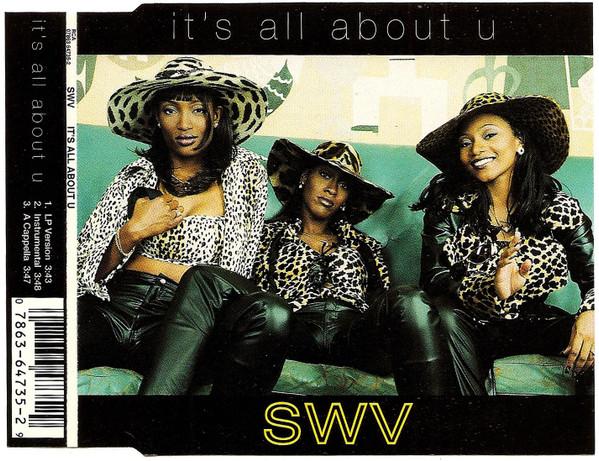 CD SWV - It's All About U 07863647352 RCA 1996 US Soul/Funk Used