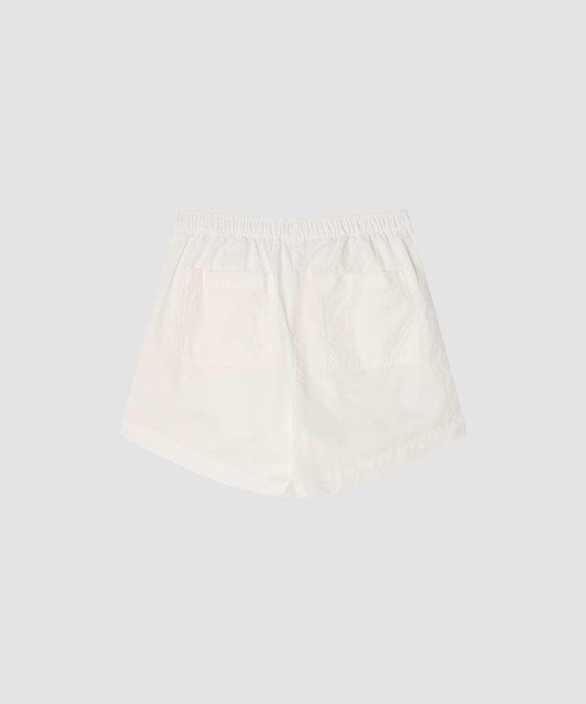 Deolil Cotton Shorts_Ivory