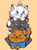 Disney 5D Diamond Painting Cat Adventures Decoration DIY Full Diamond Mosaic Inlaid Cross Stitch Set Gift