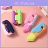 New Cartoon 3d Gravity Carrot Eraser Toy For Students Creative Stationery To Release Stress Purple Shell)