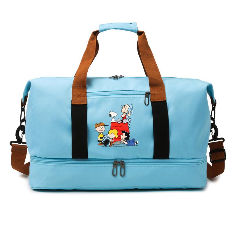 Cartoon Anime Waterproof Travel Duffel Bag Unisex Gym Sports Handbag Shoulder Tote Storage Birthday Gift
