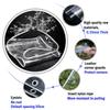 0.35/0.55MM Thickness Transparent PVC Tarpaulin Rainproof Cloth Balcony Windows Awning Tarp Pet House Waterproof Cover Tarpaulin