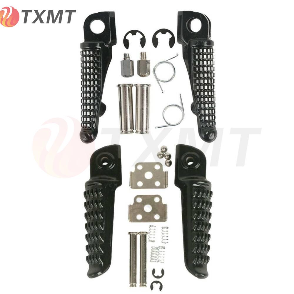 Kawasaki ZX-6R/10R/12R/636 Front & Rear Foot Pegs/Footrests