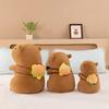 Backpack Capybara Hamburger Plush Toy Room Decoration Children Gifts Christmas