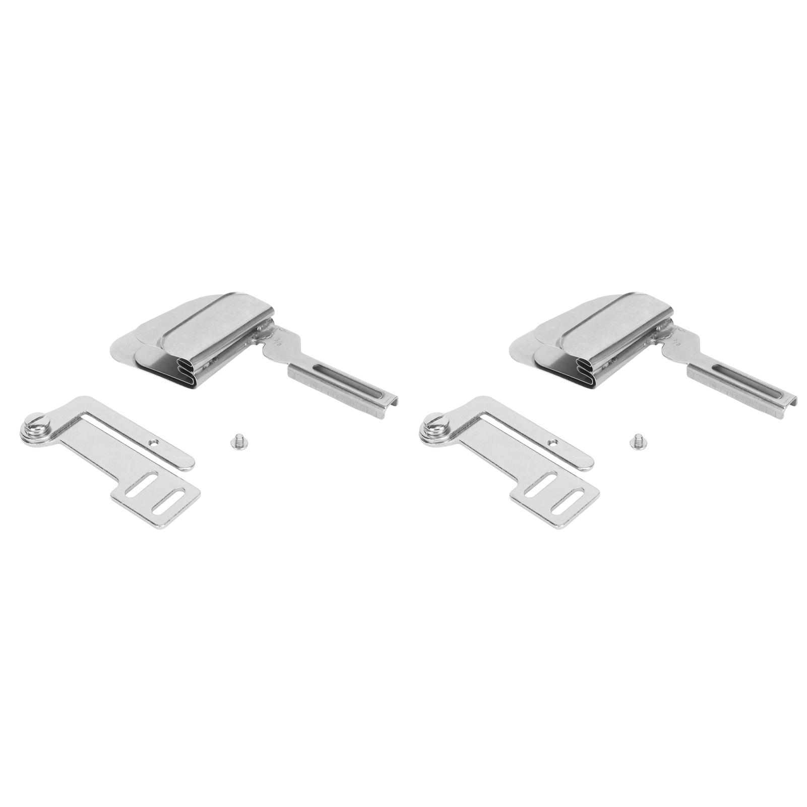 

2шт швейная машина переплетная стальная двухслойная швейная машина лапка подгибка для промышленности