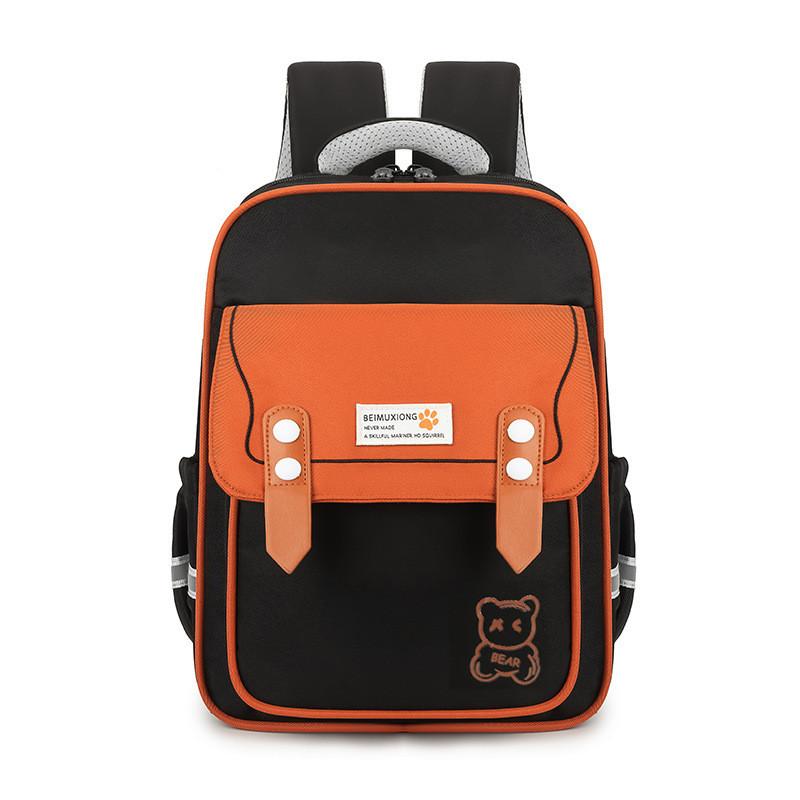 Trendy Nylon School Backpack For Kids Comfortable And Lightweight For Grades 3-6