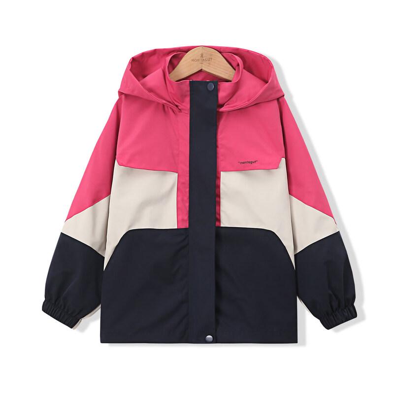 Montagut Kids 3-in-1 Waterproof Fleece-Lined Hooded Jacket