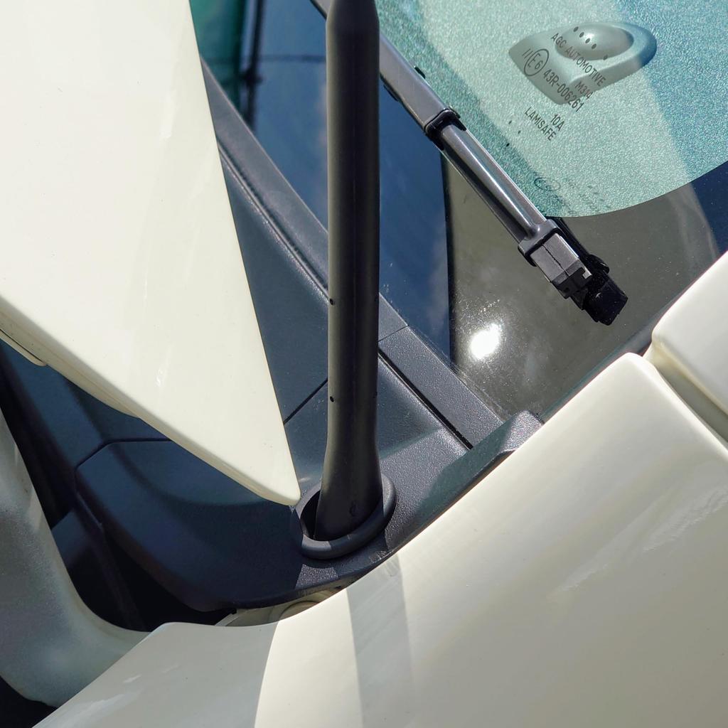 Zestaw anteny US Hiace Seria 200 Antena atrapa Części custom US Gałka na antenę