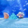 10 Stück Kreative Mini Meerestier Muschel Miniaturen DIY Aquarium Harz Ornamente Feengarten Moos Terrarium Mikrolandschaft