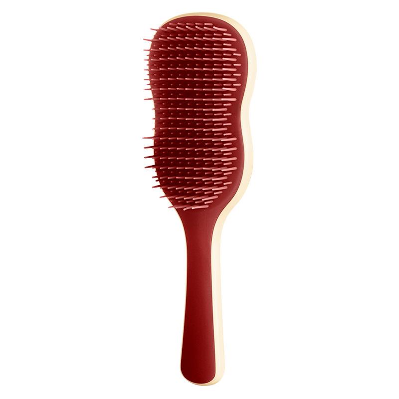 Naturally Curly Ultimate Detangling Brush Plastic Handle Comb For Home Use For Dry Wet Hair
