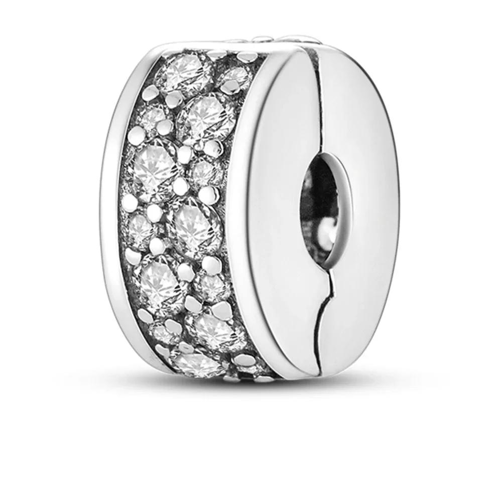 Original Copper Colorful Safety Buckle Star Starfish Shell Heart Bead Charms For Diy Bracelet Women Gift