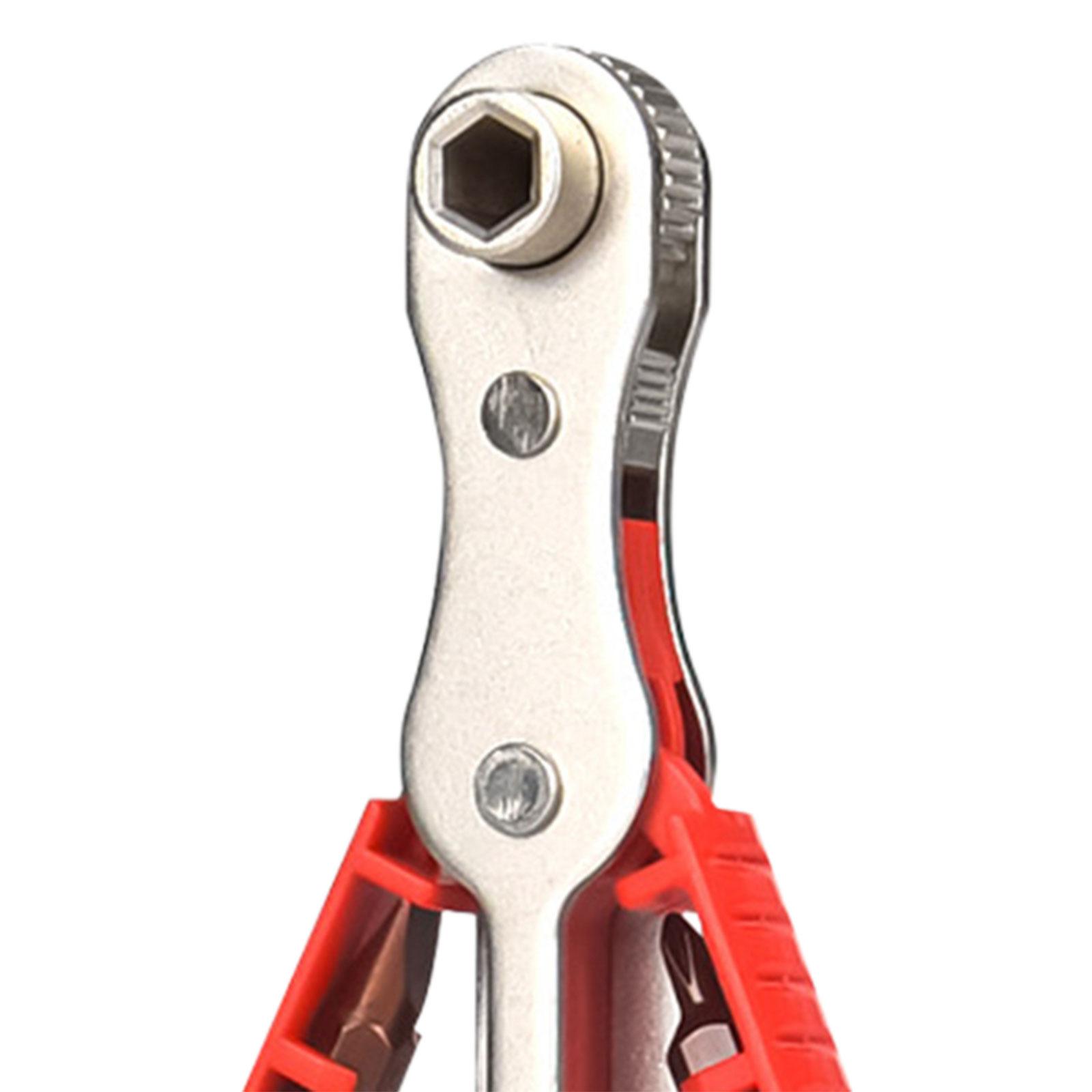 Bidirectional Ratchet Screwdriver Set DIY for Garage Home Electronic Devices