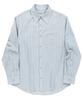 SLOWACID Striped Button Shirt [Sky Blue]