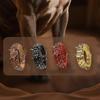 Anti-bite PU Leather Pet Necklace Widen Rivets Pet Collar Dog Neck Collar  Outdoor Dog Walking