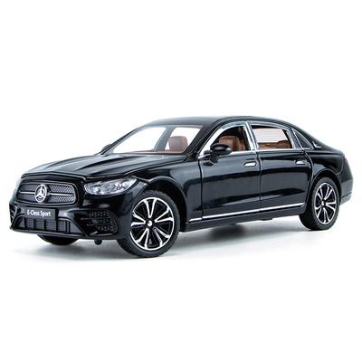 Model de mașină din aliaj Benz E-Class E300L 1/24, simulare înaltă, turnate sub presiune, vehicule de jucărie din metal, model de mașină, colecție de lumini sonore, cadouri pentru copii