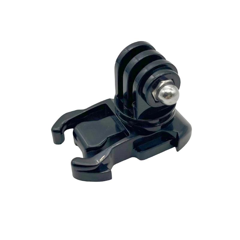 Action Camera Rotate Base Mount with 360Rotation Quick Release Buckle for Enhanced View in Outdoor Sports Activity