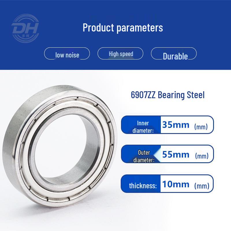 Precision Stainless Steel Ball Bearings: Deep Groove 6007, 6008, Miniature 6003