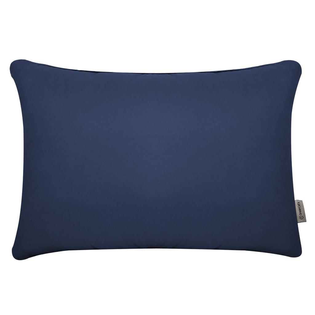 DreamCat's Luxury Hotel-Quality Pillow, Made In Japan, Fully Washable, No Neck Pain (Navy (63x43cm))