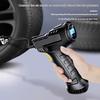 Handheld Car Air Compressor 120W Rechargeable Wireless/Wired Air Pump Portable Car Tire Inflator Digital Display and Pointer Suitable for Car and Bike
