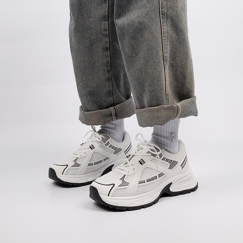 Global sports shoes men's summer mesh breathable casual men's shoes platform versatile dad shoes ZHQ-HY619