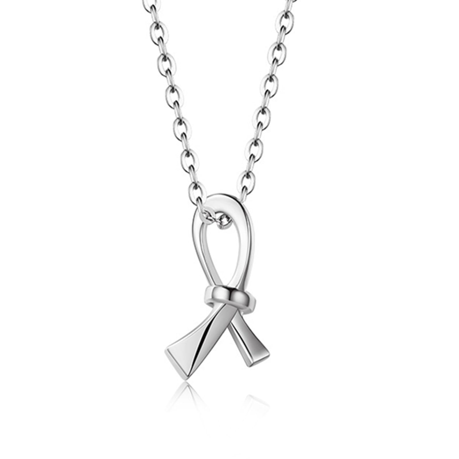 

Necklace Platinum Happy Knot Motif Pt950 Amulet Lucky Birthday Anniversary Day Christmas Present Gift Wrapping Included [FANCIME] Women s Mother s