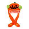 Halloween Novelty Plush Hat with -Activated Moving Ears for Costume Parties