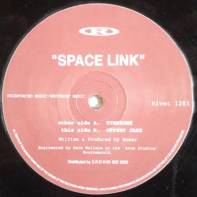 12inch Record SPACE LINK  Timezone RIVET1283 REINFORCED 1995 UK Dance  Electronica Used
