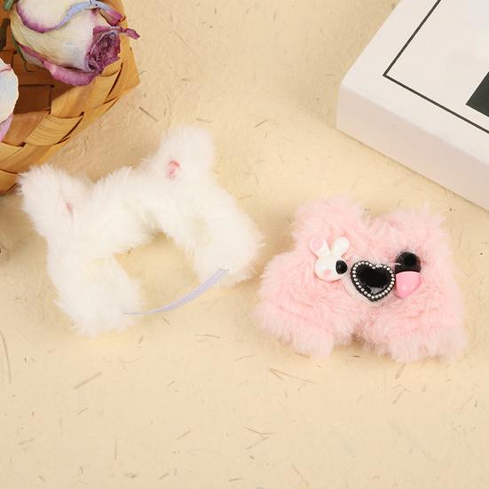 Doll Clothes for 17cm Dolls Plush Cookie Bear/Rabbit Costume Doll Outfit Accessories for Collectors or Display