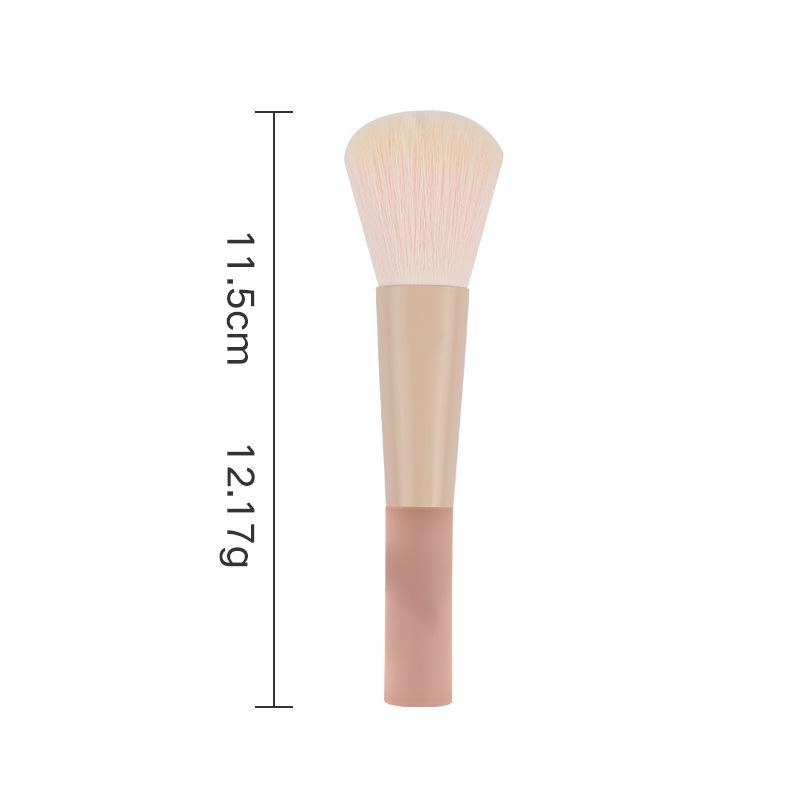 Mini 10-Piece Candy Makeup Brush Set: Stippling, Powder, Highlight, Eyeshadow