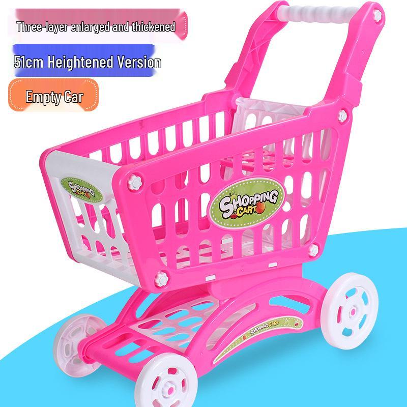 Kids' Shopping Cart Toy Set with Fruit Cutting (Multiple Sizes)