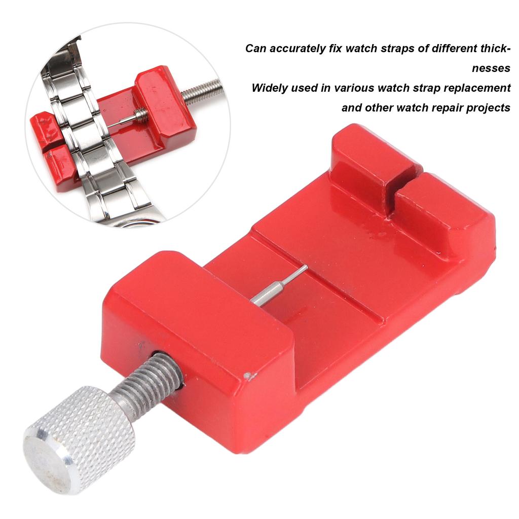 Watch Band Link Remover Strap Size Adjustment Tool Watch Pin Removal Tool with 3 Spare Pins Watch Band Tool Watch Sizing Tool