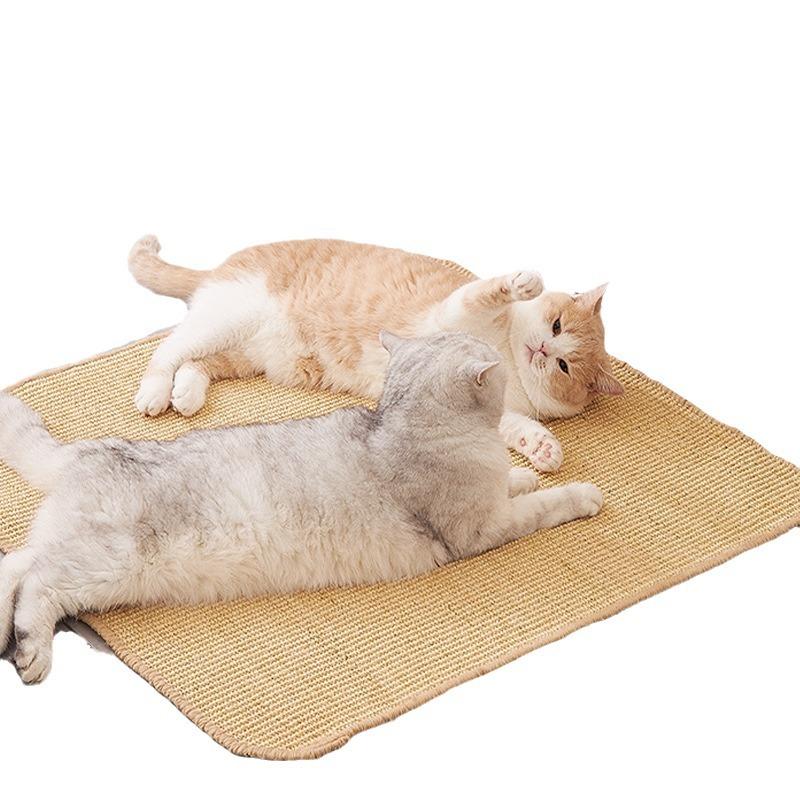 Cat Scratcher Sisal Hemp Scratching Board Wall Scratching Pad Furniture Protective Scratching Post for Cat Paw Training