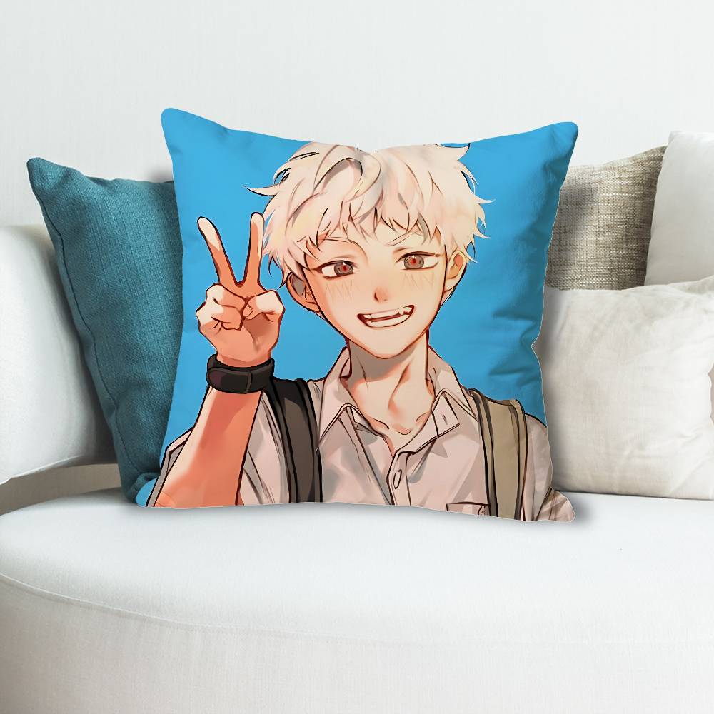 TThe Summer HHikaru DDied Anime Celebrity Merchandise AllMatch Printed Pillow Case Sofa Car Office Room Decoration Protector
