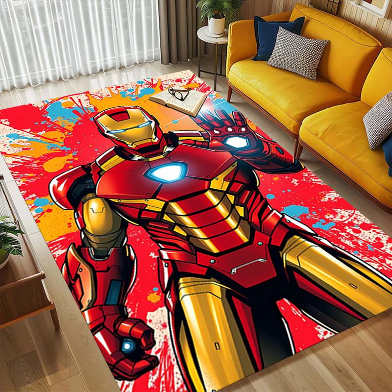Iron Man Living Room Nonslip Area Rug Soft Carpet For Bedroom Game Playroom Sofa Office Home Decor Doormat Christmas Gift C926518