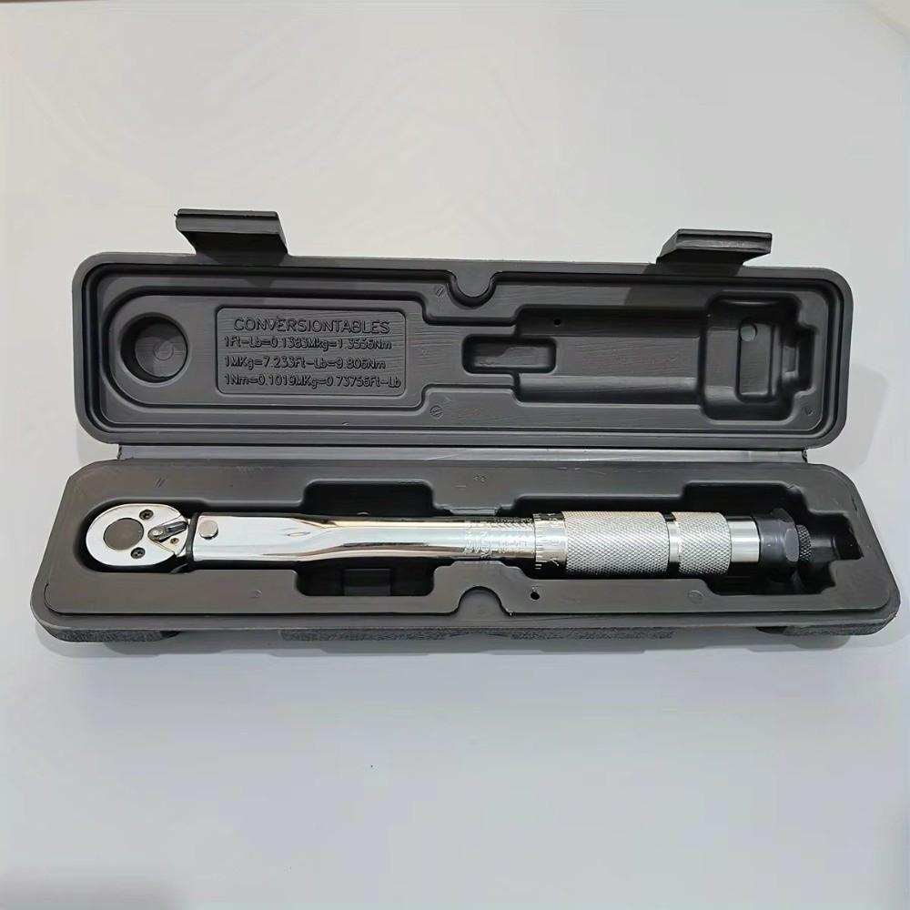 1/4 Inch Preset Torque Wrench 5-25N-m Ratchet Torque Wrench Torque Tool Professional