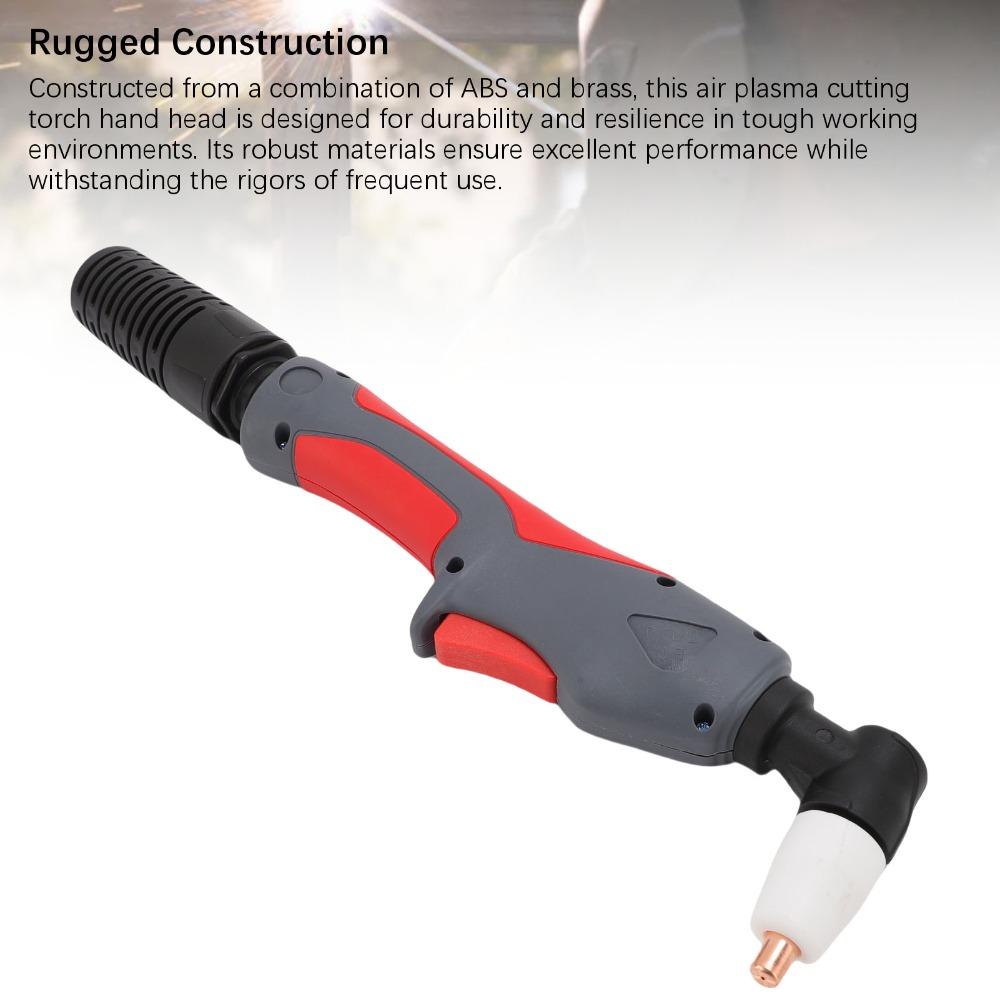 Anti Slip ABS Handle Plasma Cutter Torch Head HF Ignition Plasma Machine Torch Head  Industrial Use