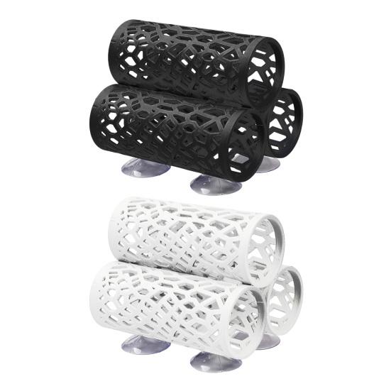 Тунель 3-в-1 для рибки півника, декор для акваріума, укриття для дрібних рибок, гамак для півника на присосках, трубка для відпочинку та ігор для півників, гупі, неонів