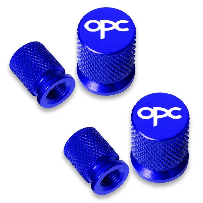 For Opel Opc Car Wheel Tire Valve Caps Tyre Stem Covers Airdust Waterproof Accessories