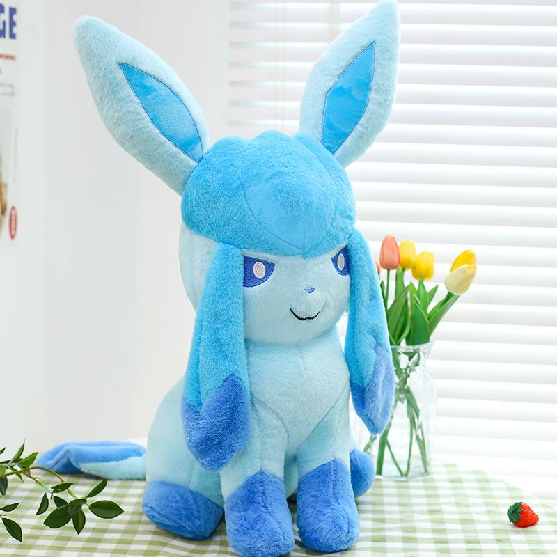 Bai Fen Bai Dolls And Toys Pokémon Plush Toy Ice Ibrahimovic Doll Sleeping Pillow Scratching Doll Machine Gift