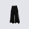 Color Block Loose Fit Sweatpants Men Women Winter Casual Streetwear