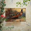 Vavufa Rustic Pheasant Metal Sign Outdoor Garden Wildlife Wall Art Patio Porch Decor 8x12 Inch