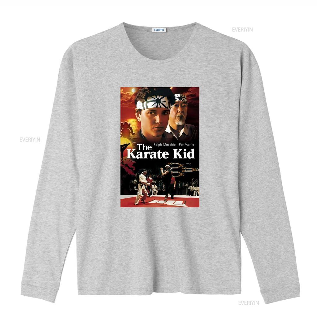 The Karate Kid Movie Classic Film 80s 90s Poster T Shirt Kobra Kai Design Vintage Washed Top For Everyday Wear Slightly Fashion
