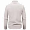 Winter Herrenpullover Strickjacke Herren Cardigan Stehkragen Slim Fit