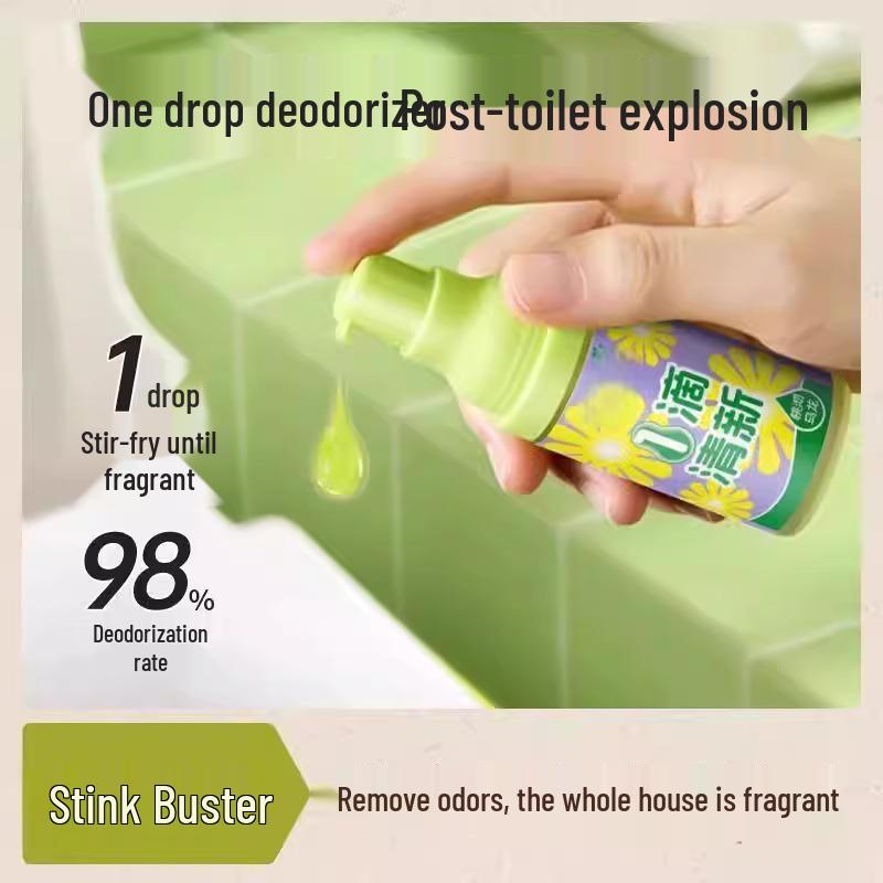 Newcomer 1.26: Get Two Bottles of One Drop Toilet Deodorizer & Air Freshener