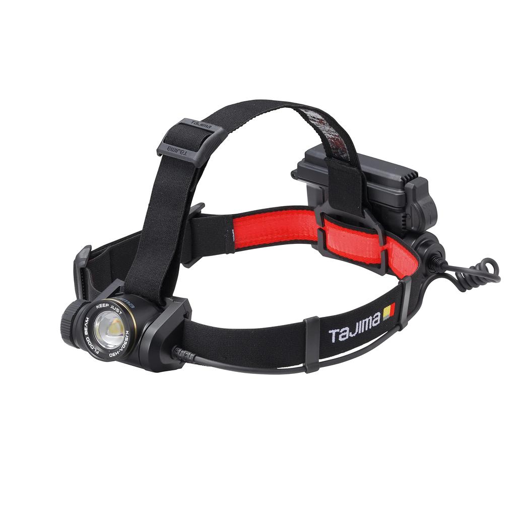 TJM Design Tajima LED Headlights with Keep Maintain Brightness Until Battery Boost Up To and Include a Rechargeable Battery with Both Rechargeable and